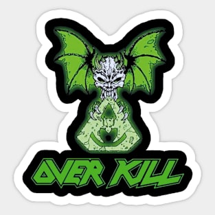 Overkill Band new 3 Sticker